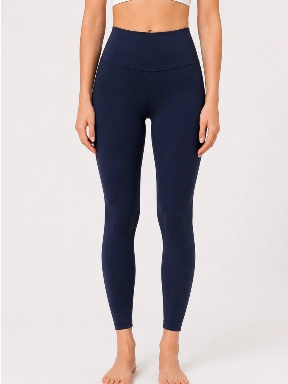 Lululemon Instill High-Rise Tight 25" W5DJTS Size 10 Black Gym Workout EUC
